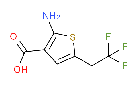 CAS No. 2166754-63-6, 2-Amino-5-(2,2,2-trifluoroethyl)thiophene-3-carboxylic Acid