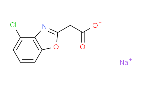 CAS No. 1951441-81-8, Sodium 2-(4-chlorobenzo[d]oxazol-2-yl)acetate
