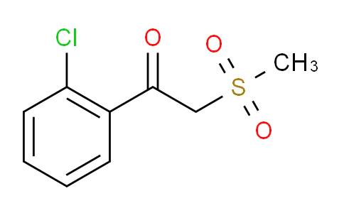 CAS No. 30866-60-5, 2’-Chloro-2-(methylsulfonyl)acetophenone