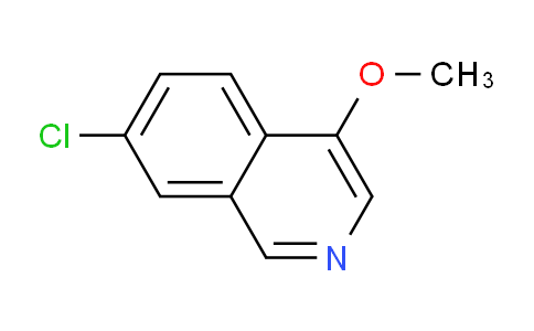 CAS No. 1958101-00-2, 7-Chloro-4-methoxyisoquinoline