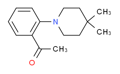 CAS No. 262861-04-1, 2’-(4,4-Dimethyl-1-piperidinyl)acetophenone