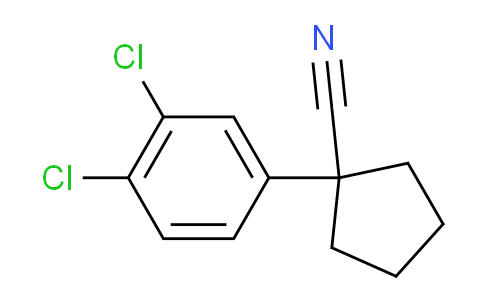 CAS No. 213755-91-0, 1-(3,4-Dichlorophenyl)cyclopentanecarbonitrile
