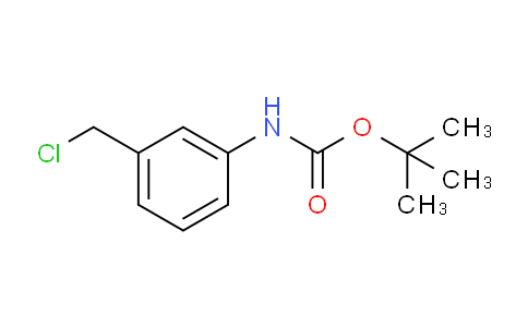 CAS No. 219706-58-8, tert-Butyl (3-(chloromethyl)phenyl)carbamate