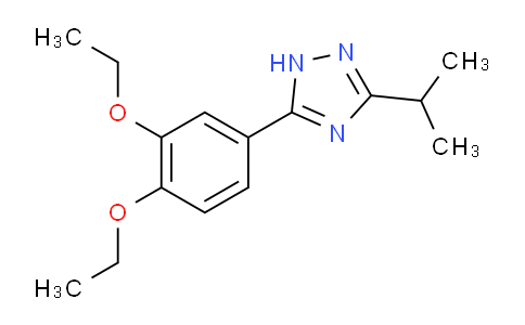 CAS No. 1291878-54-0, 5-(3,4-Diethoxyphenyl)-3-isopropyl-1H-1,2,4-triazole