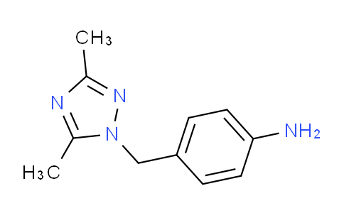 CAS No. 1292649-18-3, 4-((3,5-Dimethyl-1H-1,2,4-triazol-1-yl)methyl)aniline