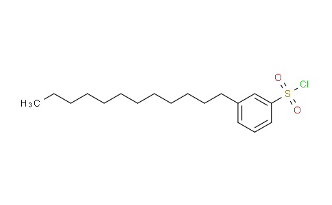 CAS No. 1296885-06-7, 3-Dodecylbenzene-1-sulfonyl chloride