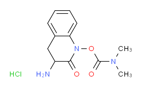 CAS No. 1258545-29-7, 3-Amino-2-oxo-3,4-dihydroquinolin-1(2H)-yl dimethylcarbamate hydrochloride
