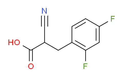CAS No. 2044707-06-2, 2-Cyano-3-(2,4-difluorophenyl)propionic Acid