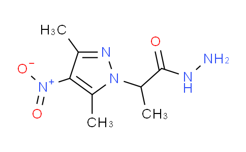 CAS No. 1005665-83-7, 2-(3,5-Dimethyl-4-nitro-1H-pyrazol-1-yl)propanehydrazide