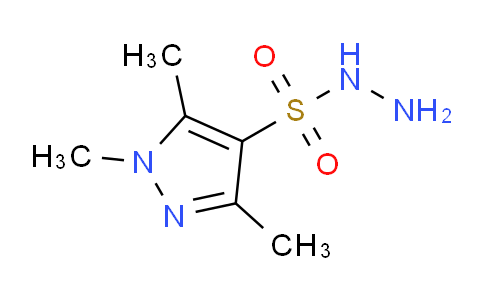 CAS No. 1006343-89-0, 1,3,5-Trimethyl-1H-pyrazole-4-sulfonohydrazide