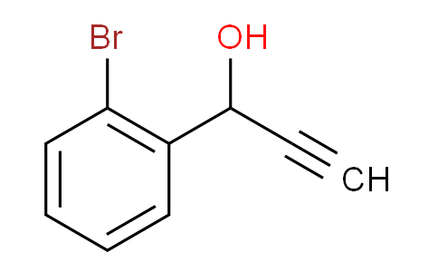 CAS No. 222713-56-6, 1-(2-Bromophenyl)-2-propyn-1-ol