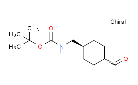 CAS No. 180046-90-6, trans-4-[(Boc-amino)methyl]cyclohexanecarbaldehyde