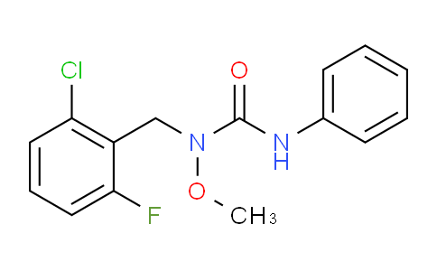 CAS No. 149281-95-8, 1-(2-Chloro-6-fluorobenzyl)-1-methoxy-3-phenylurea