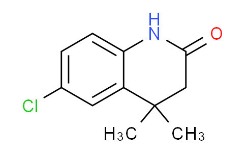 CAS No. 266359-63-1, 6-Chloro-4,4-dimethyl-3,4-dihydroquinolin-2(1H)-one