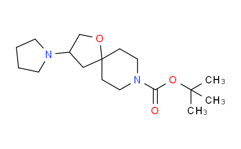 CAS No. 1632286-24-8, tert-Butyl 3-(pyrrolidin-1-yl)-1-oxa-8-azaspiro[4.5]decane-8-carboxylate