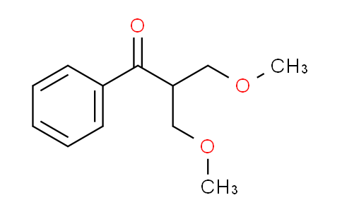 CAS No. 100257-34-9, 3-Methoxy-2-(methoxymethyl)-1-phenyl-1-propanone