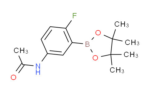 CAS No. 1350558-27-8, 5-Acetamido-2-fluorophenylboronic Acid Pinacol Ester
