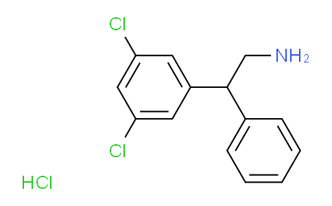 CAS No. 1021871-56-6, 2-(3,5-DICHLOROPHENYL)-2-PHENYLETHYLAMINE HCL
