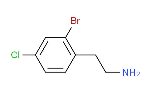 CAS No. 1202889-65-3, 2-(2-Bromo-4-chlorophenyl)ethanamine