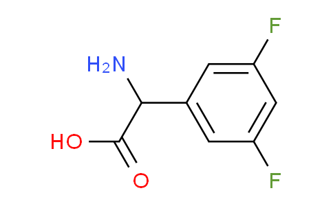 CAS No. 199327-33-8, 2-Amino-2-(3,5-difluorophenyl)acetic Acid