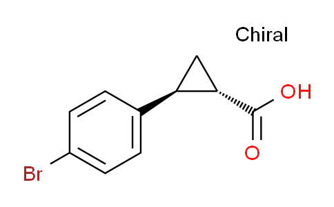 CAS No. 1123620-89-2, (1S,2S)-2-(4-Bromophenyl)cyclopropanecarboxylic Acid