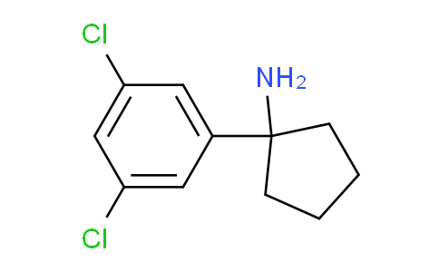 CAS No. 1176739-99-3, 1-(3,5-Dichlorophenyl)cyclopentanamine