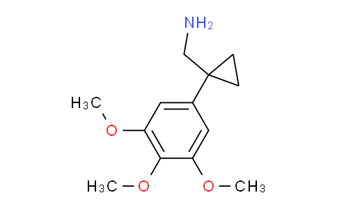 CAS No. 1176768-42-5, 1-(3,4,5-Trimethoxyphenyl)cyclopropanemethanamine