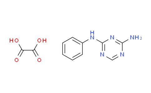 CAS No. 1177321-91-3, N2-Phenyl-1,3,5-triazine-2,4-diamine oxalate