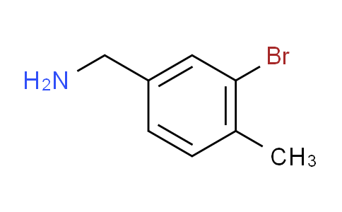 CAS No. 1177558-32-5, 3-Bromo-4-methylbenzylamine