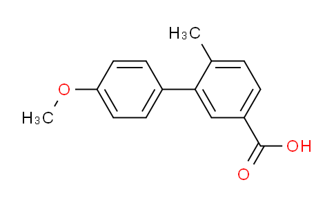 CAS No. 1181452-14-1, 4'-Methoxy-6-methyl-[1,1'-biphenyl]-3-carboxylic acid