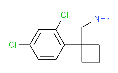 CAS No. 1017479-81-0, 1-(2,4-Dichlorophenyl)cyclobutanemethanamine