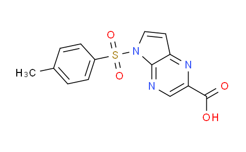 CAS No. 1201630-75-2, 5-Tosyl-5H-pyrrolo[2,3-b]pyrazine-2-carboxylic Acid