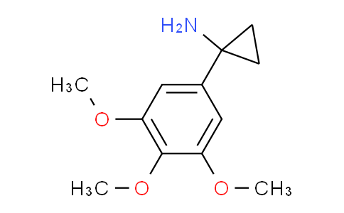CAS No. 1176042-45-7, 1-(3,4,5-Trimethoxyphenyl)cyclopropanamine