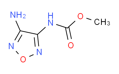 CAS No. 1256628-07-5, Methyl (4-amino-1,2,5-oxadiazol-3-yl)carbamate