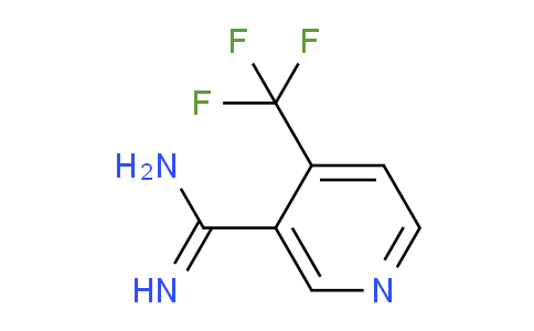 CAS No. 1256802-00-2, 4-(Trifluoromethyl)nicotinimidamide