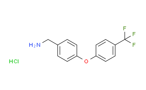 CAS No. 1188479-28-8, 4-[4-(TRIFLUOROMETHYL)PHENOXY]BENZYLAMINE HCL