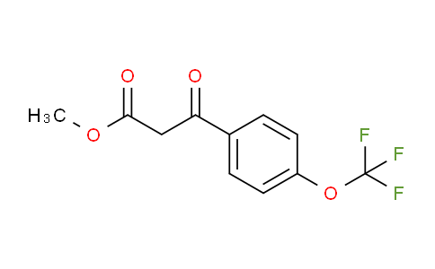 CAS No. 1435444-74-8, Methyl 3-Oxo-3-[4-(trifluoromethoxy)phenyl]propionate
