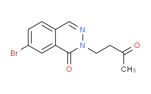 CAS No. 1437485-87-4, 7-Bromo-2-(3-oxobutyl)phthalazin-1(2H)-one