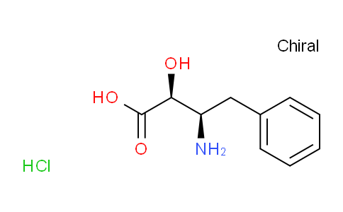 CAS No. 168200-97-3, (2S,3R)-3-AMINO-2-HYDROXY-4-PHENYL-BUTYRIC ACID HCL