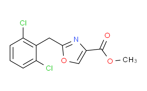 CAS No. 736971-94-1, Methyl 2-(2,6-Dichlorobenzyl)oxazole-4-carboxylate