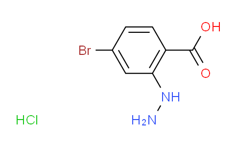 CAS No. 1231892-17-3, 4-Bromo-2-hydrazinylbenzoic acid hydrochloride