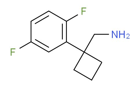 CAS No. 1517886-60-0, 1-(2,5-Difluorophenyl)cyclobutanemethanamine