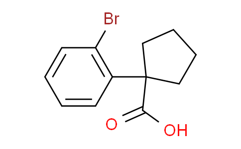 CAS No. 143328-22-7, 1-(2-Bromophenyl)cyclopentanecarboxylic Acid