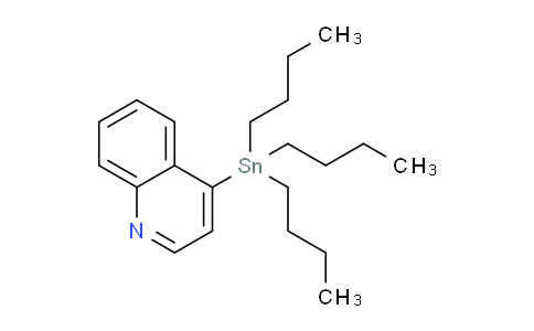 CAS No. 1272412-64-2, 4-(Tributylstannyl)quinoline