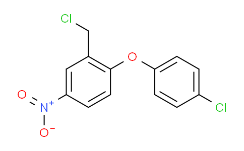 CAS No. 924862-19-1, 2-(Chloromethyl)-1-(4-chlorophenoxy)-4-nitrobenzene