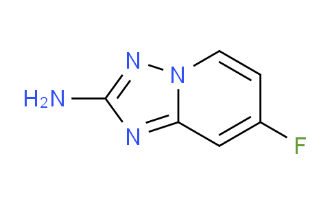 CAS No. 1245645-49-1, 2-Amino-7-fluoro-[1,2,4]triazolo[1,5-a]pyridine