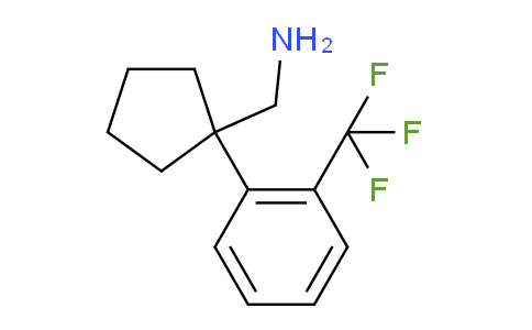 CAS No. 1246744-08-0, 1-[2-(Trifluoromethyl)phenyl]cyclopentanemethanamine