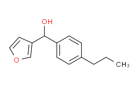 CAS No. 1247457-70-0, Furan-3-yl(4-propylphenyl)methanol
