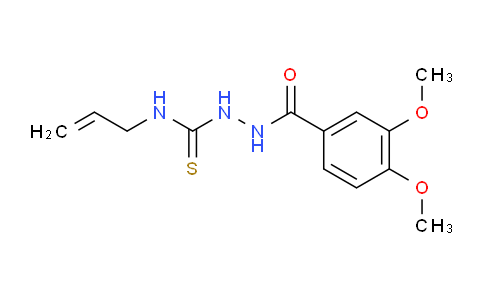 CAS No. 108903-26-0, N-Allyl-2-(3,4-dimethoxybenzoyl)hydrazinecarbothioamide