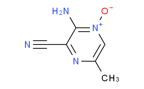 CAS No. 19994-56-0, 2-AMINO-3-CYANO-5-METHYLPYRAZINE 1-OXIDE